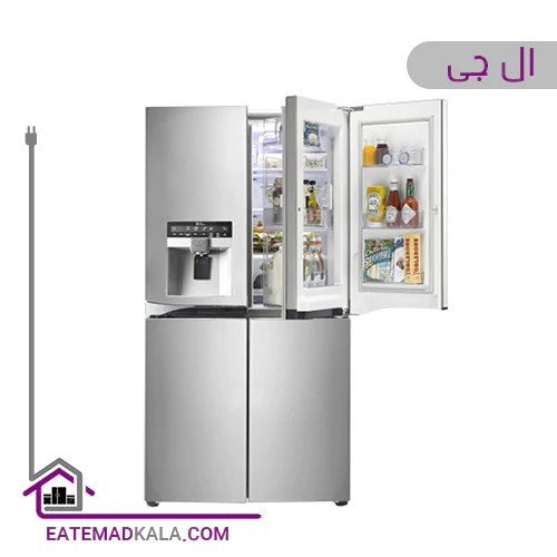 یخچال فریزر 34 فوت الجی مدل MDN-76SS با گارانتی گلدیران