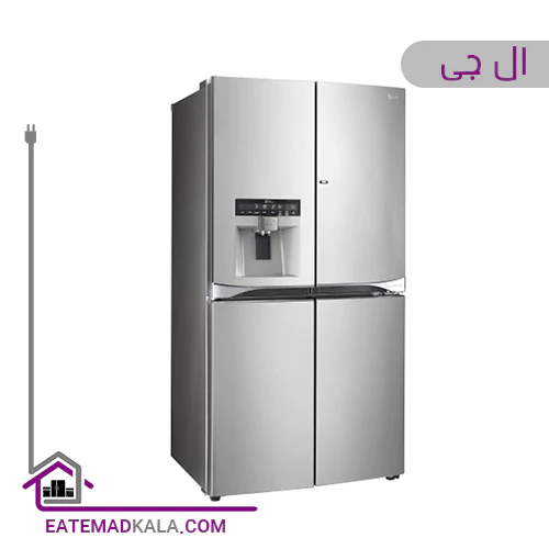 یخچال فریزر 34 فوت الجی مدل MDN-76SS با گارانتی گلدیران