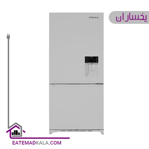 یخچال فریزر کمبی یخساران مدل برلیان-نقره ای