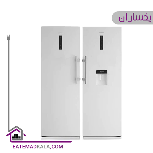 یخچال فریزر دوقلو یخساران مدل مروارید-سفید