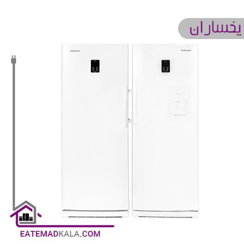 یخچال فریزر دوقلو یخساران مدلD-8001-8005 سری الماس-سفید