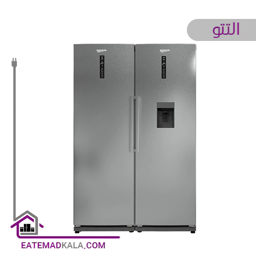 یخچال فریزر دوقلو التتو مدل NF6020DN&NR6020DN-استیل