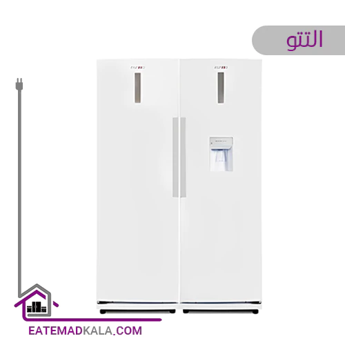 یخچال فریزر دوقلو التتو مدل NF6020DN ICE-سفید چرمی
