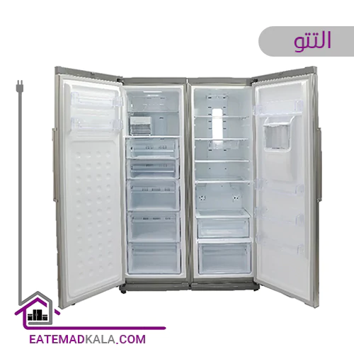 یخچال فریزر دوقلو التتو مدل NF6020DN ICE-استیل