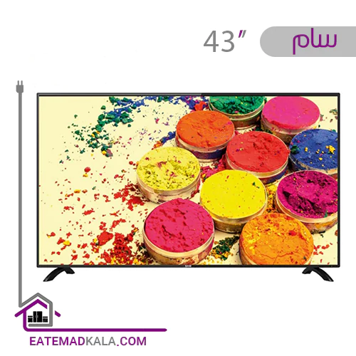 تلویزیون ال ای دی سام الکترونیک مدل 43T5300 سایز 43 اینچ