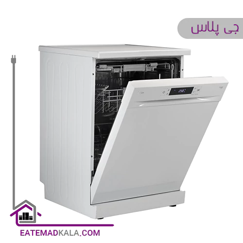 ماشین ظرفشویی 14نفره جی پلاس مدل GDW-L463W