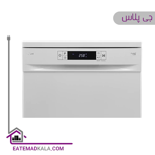 ماشین ظرفشویی 14نفره جی پلاس مدل GDW-L463W