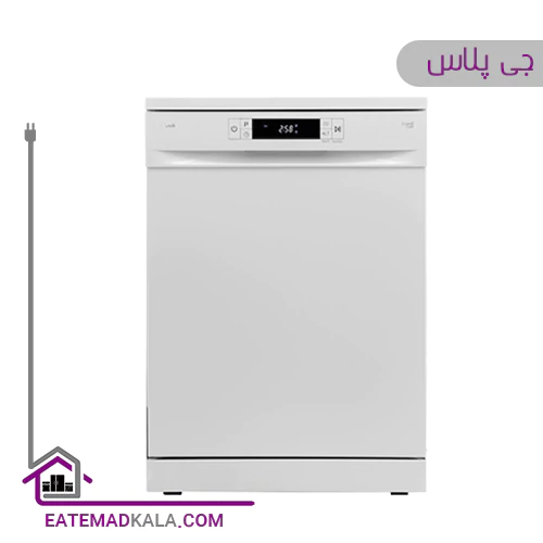 ماشین ظرفشویی 14نفره جی پلاس مدل GDW-L463W
