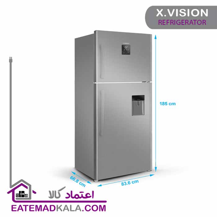 یخچال فریزر کمبی ایکس ویژن مدل TT580