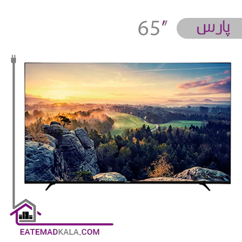 تلویزیون ال ای دی هوشمند پارس مدل P65U600 سایز 65 اینچ