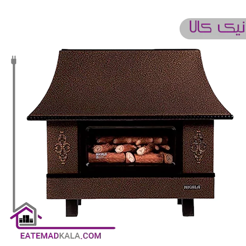 بخاری گازی شومینه ای نیک کالا 24000 مدل آذر MC-24