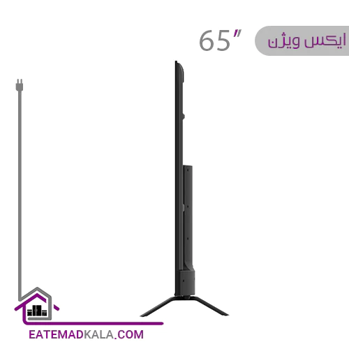 تلویزیون ال ای دی هوشمند ایکس ویژن مدل 65X15 سایز 65 اینچ