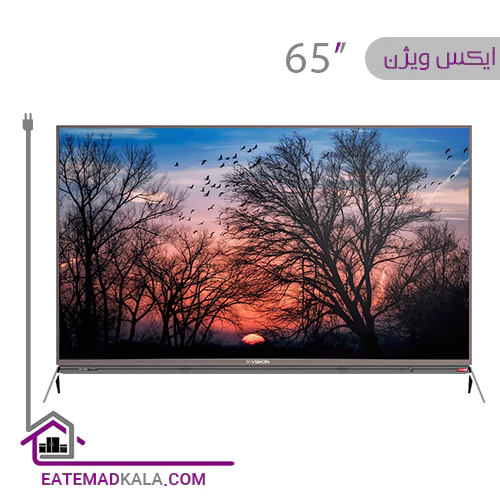 تلویزیون ال ای دی هوشمند ایکس ویژن مدل 65XKU635 سایز 65 اینچ