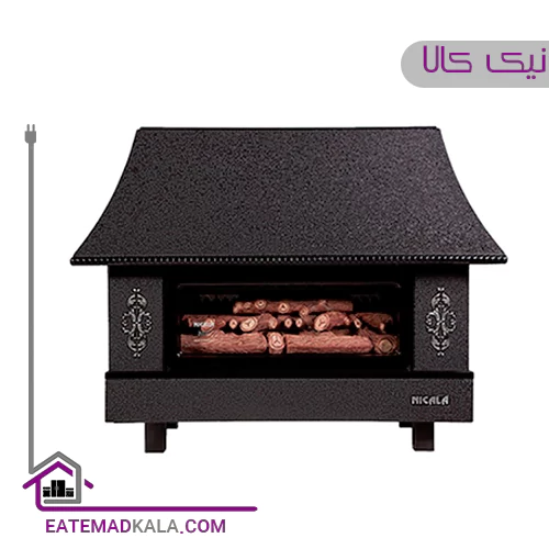 بخاری گازی شومینه ای نیک کالا 30000 مدل نفیس MC30