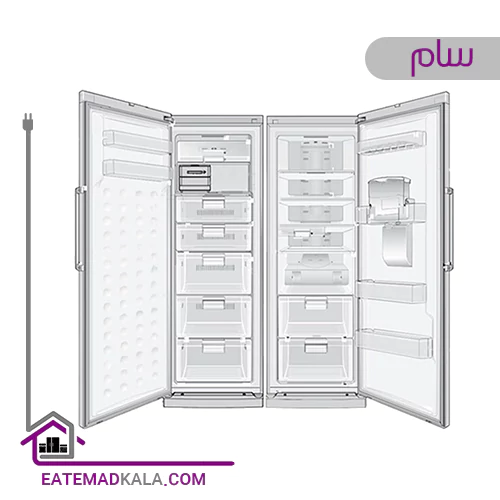 یخچال فریزر دوقلو سام مدل RR60-RZ60/S