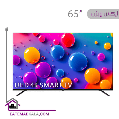 تلویزیون ال ای دی هوشمند ایکس ویژن مدل 65XCU615 سایز 65 اینچ