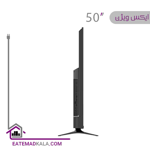 تلویزیون ال ای دی هوشمند ایکس ویژن مدل 50XCU765 سایز 50 اینچ