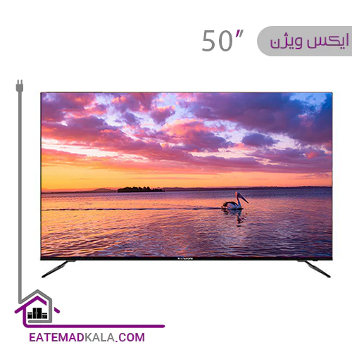 تلویزیون ال ای دی هوشمند ایکس ویژن مدل 50XCU755 سایز 50 اینچ