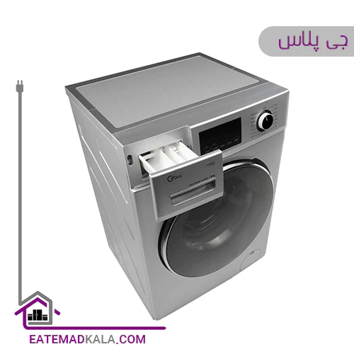 ماشین لباسشویی 8 کیلویی جی پلاس مدل GWM-K824S