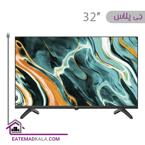 تلویزیون ال ای دی هوشمند جی پلاس مدل GTV-32RD614N سایز 32 اینچ