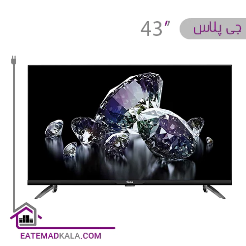 تلویزیون ال ای دی جی پلاس مدل GTV-43RH614N سایز 43 اینچ