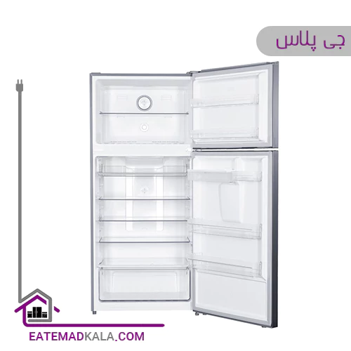 یخچال و فریزر کمبی جی پلاس مدل GRF-M5319S نقره ای