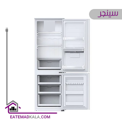 یخچال فریزر آبریز کمبی سینجر مدل 4300W