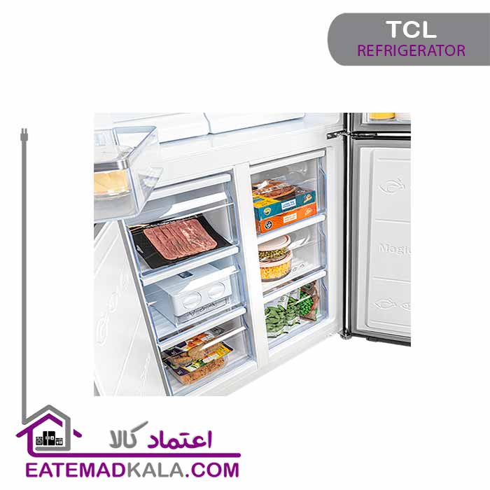 یخچال چهار درب تی سی ال مدلF540-AMD