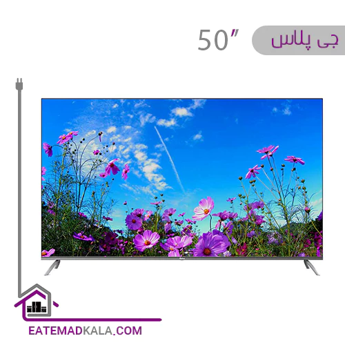 تلویزیون کیو ال ای دی جی پلاس مدل GTV-50PQ738CS سایز 50 اینچ