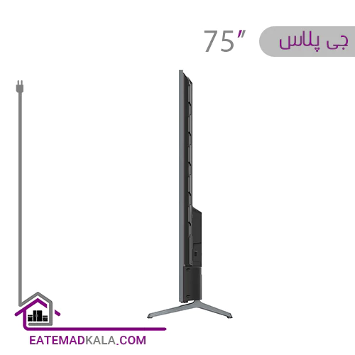 تلویزیون ال ای دی هوشمند جی پلاس مدل GTV-75PQ744S سایز 75 اینچ