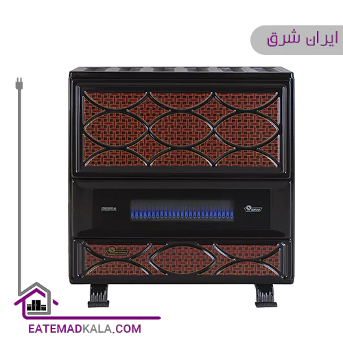 بخاری گازی ایران شرق 8000 مدل F80 فیروزه