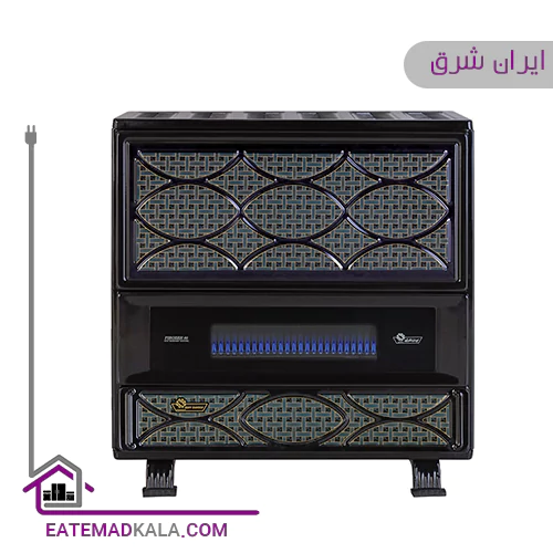 بخاری گازی ایران شرق 8000 مدل F80 فیروزه