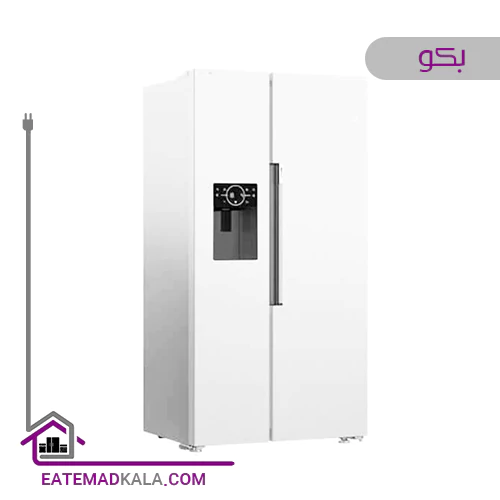 ساید بای ساید 28 فوت بکو مدل 753DW سفید