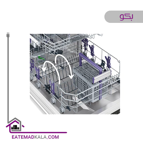 ماشین ظرفشویی 15 نفره بکو مدل BDF36641WD