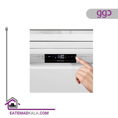 ماشین ظرفشویی دوو الکترونیک 12 نفره مدل DDW-30W1252-Glossy