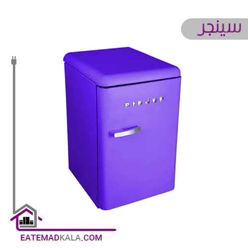 یخچال تک سینجر 7 فوت رنگی مدل mini7-r
