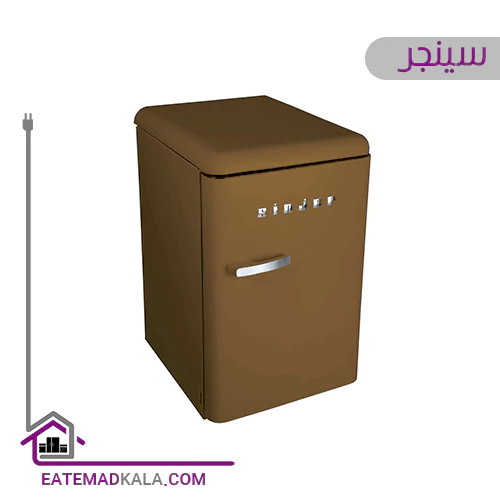 یخچال تک سینجر 7 فوت رنگی مدل mini7-r