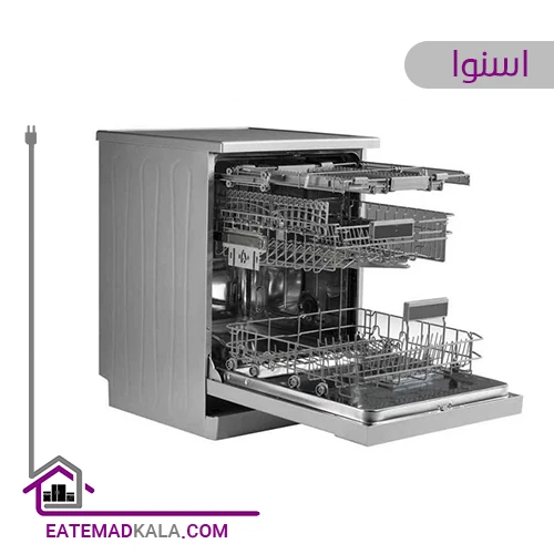 ماشین ظرفشویی اسنوا 14 نفره مدل SDW-246 سری clean power plus