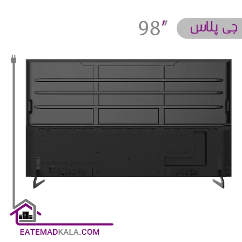 تلویزیون ال ای دی هوشمند جی پلاس مدل GTV-98RQ852N سایز 98 اینچ