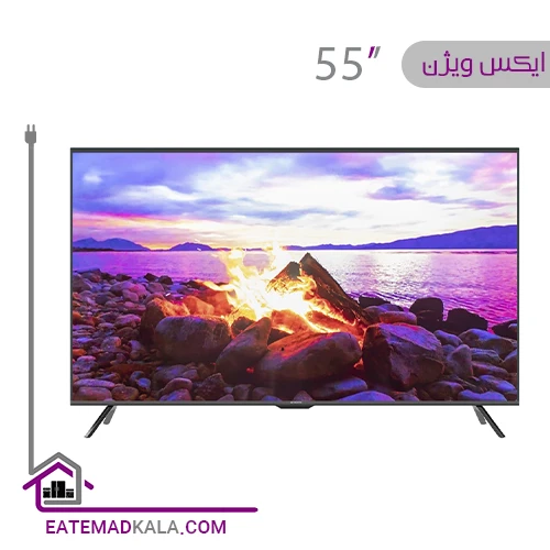تلویزیون ال ای دی هوشمند ایکس ویژن مدل 55XYU755 سایز 55 اینچ