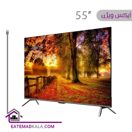 تلویزیون ال ای دی هوشمند ایکس ویژن مدل 55XYU725 سایز 55 اینچ