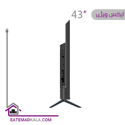 تلویزیون ال ای دی هوشمند ایکس ویژن مدل 43XC725 سایز 43 اینچ