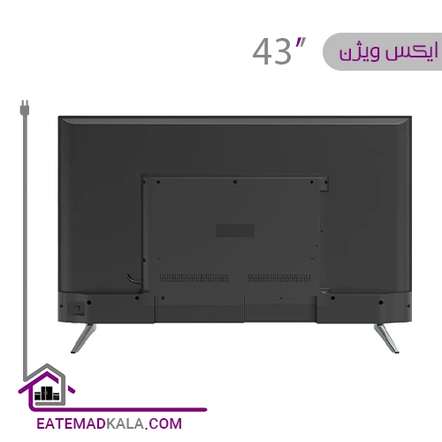تلویزیون ال ای دی هوشمند ایکس ویژن مدل 43XC725 سایز 43 اینچ