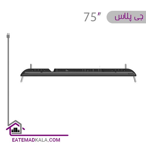 تلویزیون ال ای دی هوشمند جی پلاس مدل GTV-75PQ824CS سایز 75 اینچ