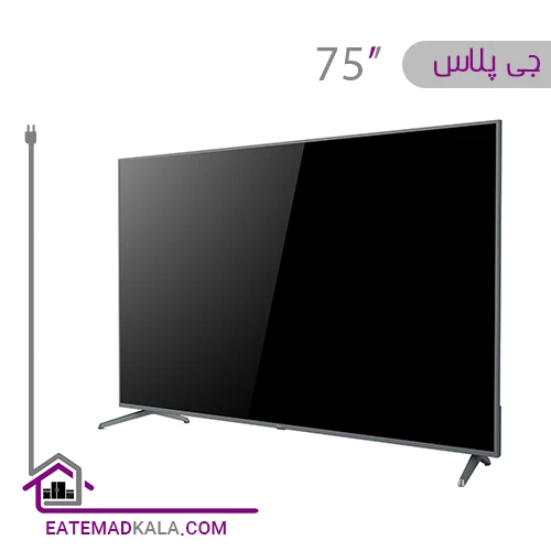 تلویزیون ال ای دی هوشمند جی پلاس مدل GTV-75PQ824CS سایز 75 اینچ