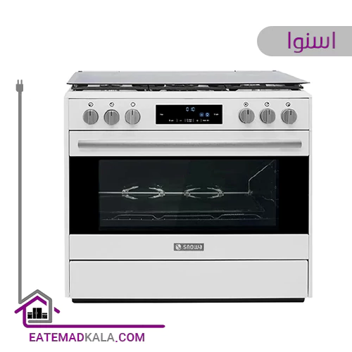 اجاق گاز 5 شعله اسنوا مدل SGC5-31112 سری آدرینا
