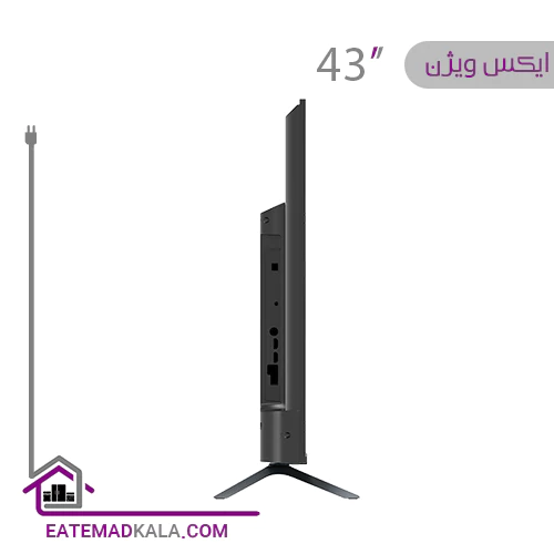 تلویزیون ال ای دی هوشمند ایکس ویژن مدل 43XC735 سایز 43 اینچ