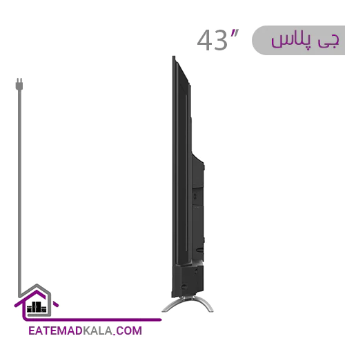 تلویزیون ال ای دی هوشمند جی پلاس مدل GTV-43PU748N سایز 43 اینچ