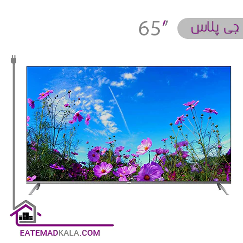 تلویزیون ال ای دی هوشمند جی پلاس مدل GTV-65RQ754N سایز 65 اینچ
