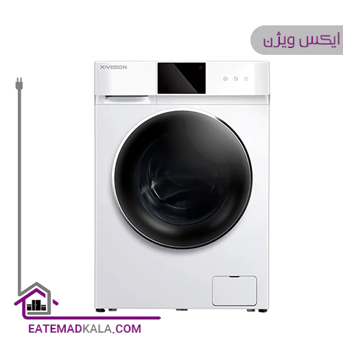ماشین لباسشویی ایکس ویژن 10 کیلوگرمی مدل TV102-AWD